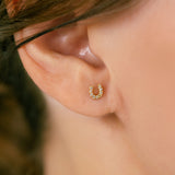 K18 Diamond Horseshoe