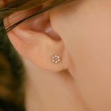 K10/Pt Diamond Flower