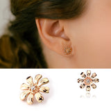 K10pg Diamond Flower