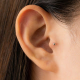 引っかからない2.5mmのピアス