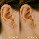 K18/Pt Heartshape Diamond