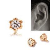 K10 Crown Heart Diamond