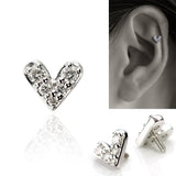 ハートのピアス