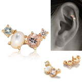 ヘリックスカーブピアス