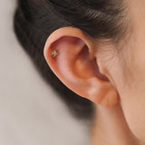 薔薇の軟骨ピアス