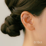 K18/Pt 7-Stone Gradation