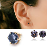 K18/Pt Bekily Blue Garnet