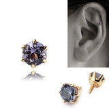 K18/Pt Bekily Blue Garnet