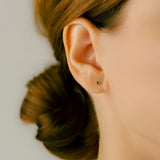 K18/Pt Birth Stone Dot XS