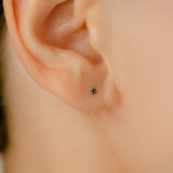 K18/Pt Birth Stone Prong XS