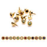 K18/Pt Birth Stone Mil