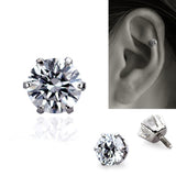 Platinum diamond body piercing