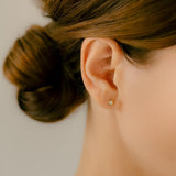 K18/Pt Diamond Bezel