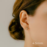 K18/Pt Diamond Bezel