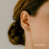 K18/Pt Diamond Bezel