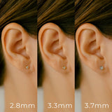 K18/Pt Diamond Bezel