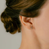 K18/Pt Diamond Cross