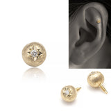 K18/Pt Diamond Engraving