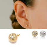 K18/Pt Diamond Engraving