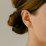 K18/Pt Heart or Drop