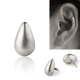 K18/Pt Heart or Drop