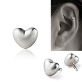 K18/Pt Heart or Drop