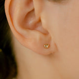 K18/Pt Heart or Drop