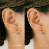 K18/Pt Lab Diamond Prong