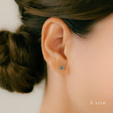 K18/Pt Lab Diamond Prong