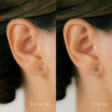 K18/Pt Lab Diamond Prong