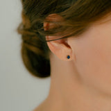 K18/Pt Oval Sapphire