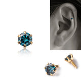 K18/Pt Treated Blue Diamond