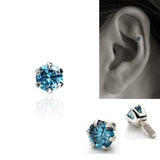 K18/Pt Treated Blue Diamond