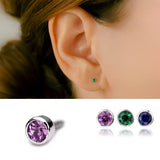 Pt Colored Stone Bezel