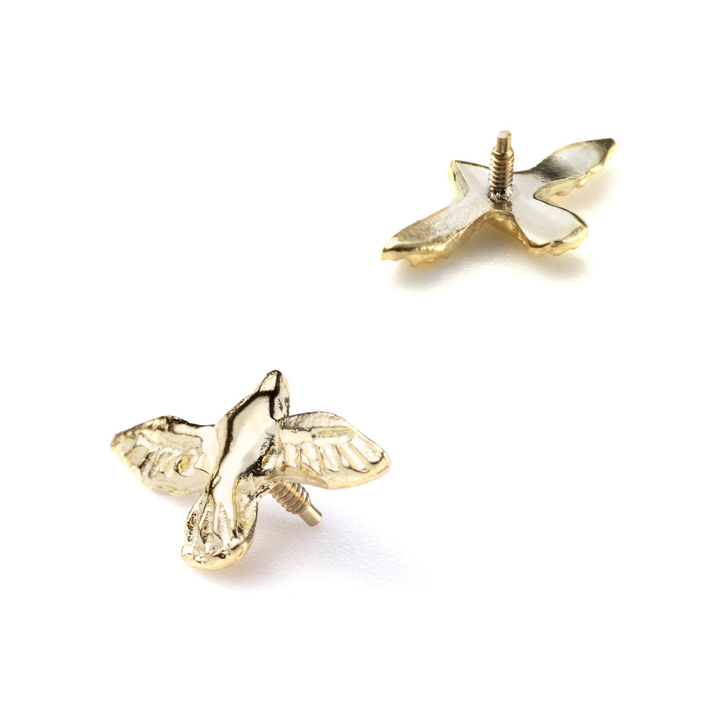 鳩のピアス│平和を象徴するビジョンのボディピアス – PICOLLET