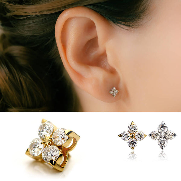 【ほぼ未使用】agete 14K ダイヤピアス スタッドピアス 極小 ほぼ未使用】agete 14K ダイヤピアス スタッドピアス 極小 ほぼ