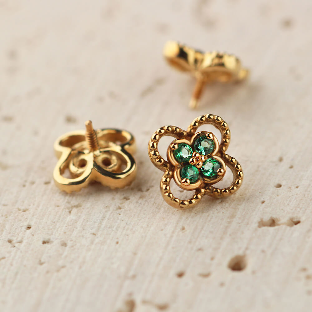 フラワーモチーフ ボディピアスパーツ – PICOLLET