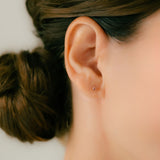 K18/Pt Padparadscha Sapphire