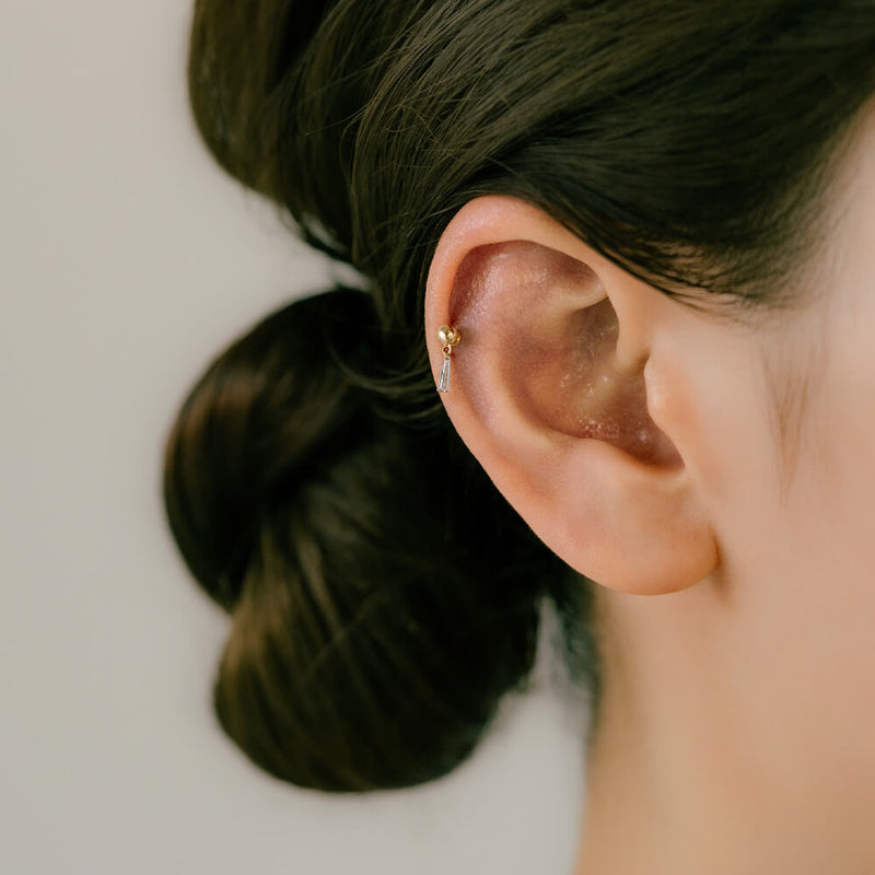 K18/Pt Taper Diamond