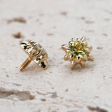 K10 Colored Stone Star