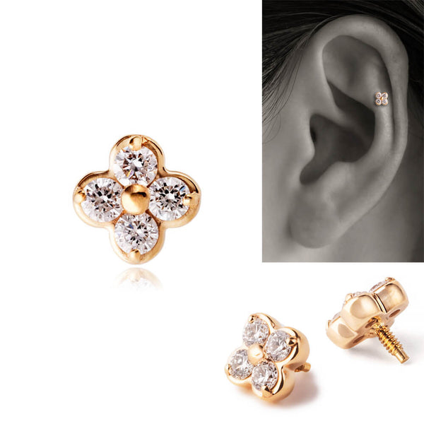 K10 Diamond Flower