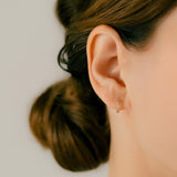 K10 Diamond Hoop