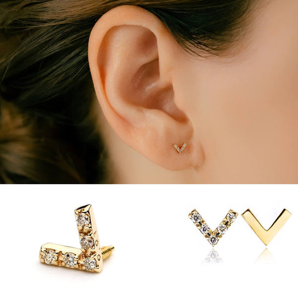 ゴールド V字型ピアス 楽天市場】V字（ピアス｜レディースジュエリー・アクセサリー