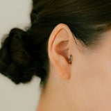 K18 Diamond Hoop