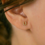 K18 Diamond Horseshoe