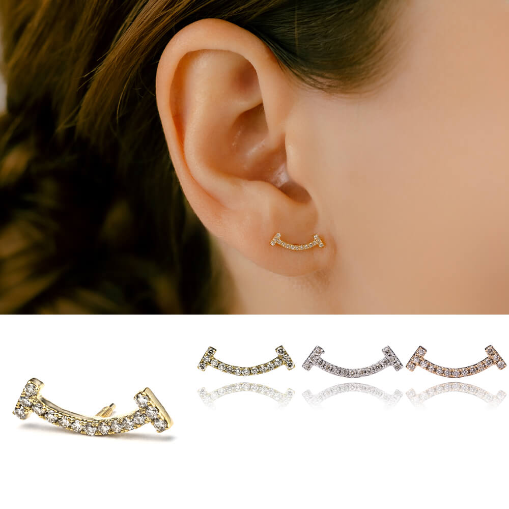 ティースマイルデザイン 軟骨ピアス・ボディピアス│K18＆