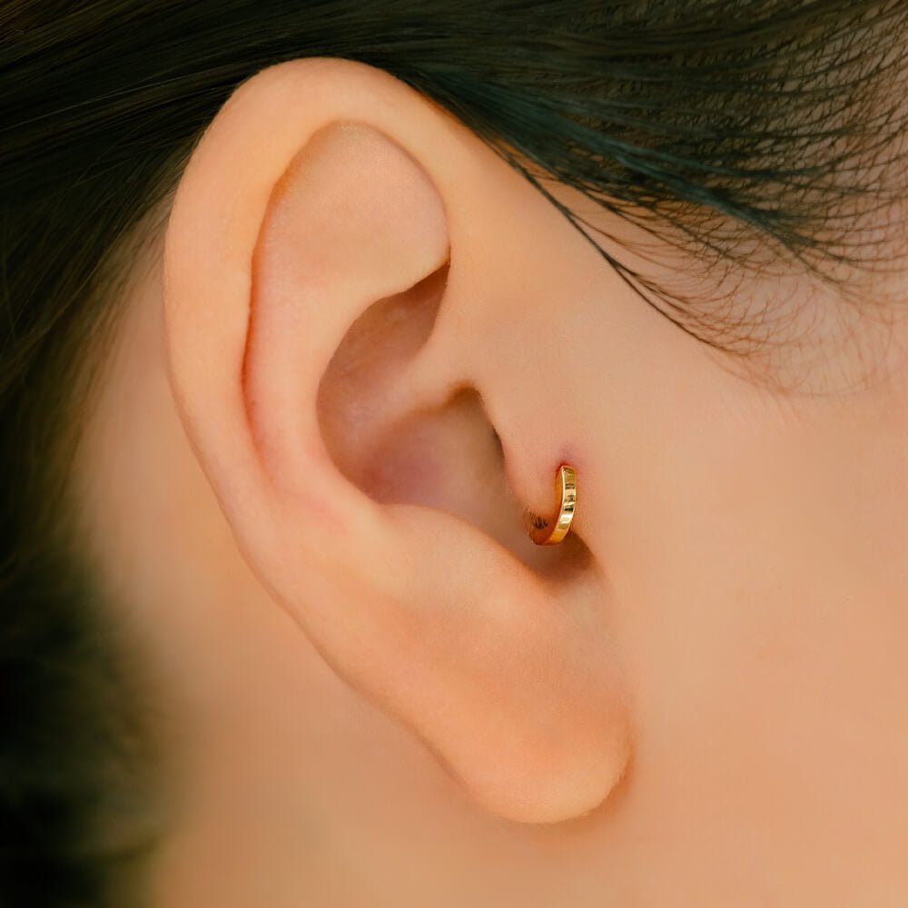 K18 フープピアス│軟骨ピアス│picollet – PICOLLET