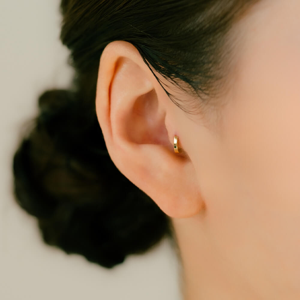 K18 フープピアス│軟骨ピアス│picollet – PICOLLET