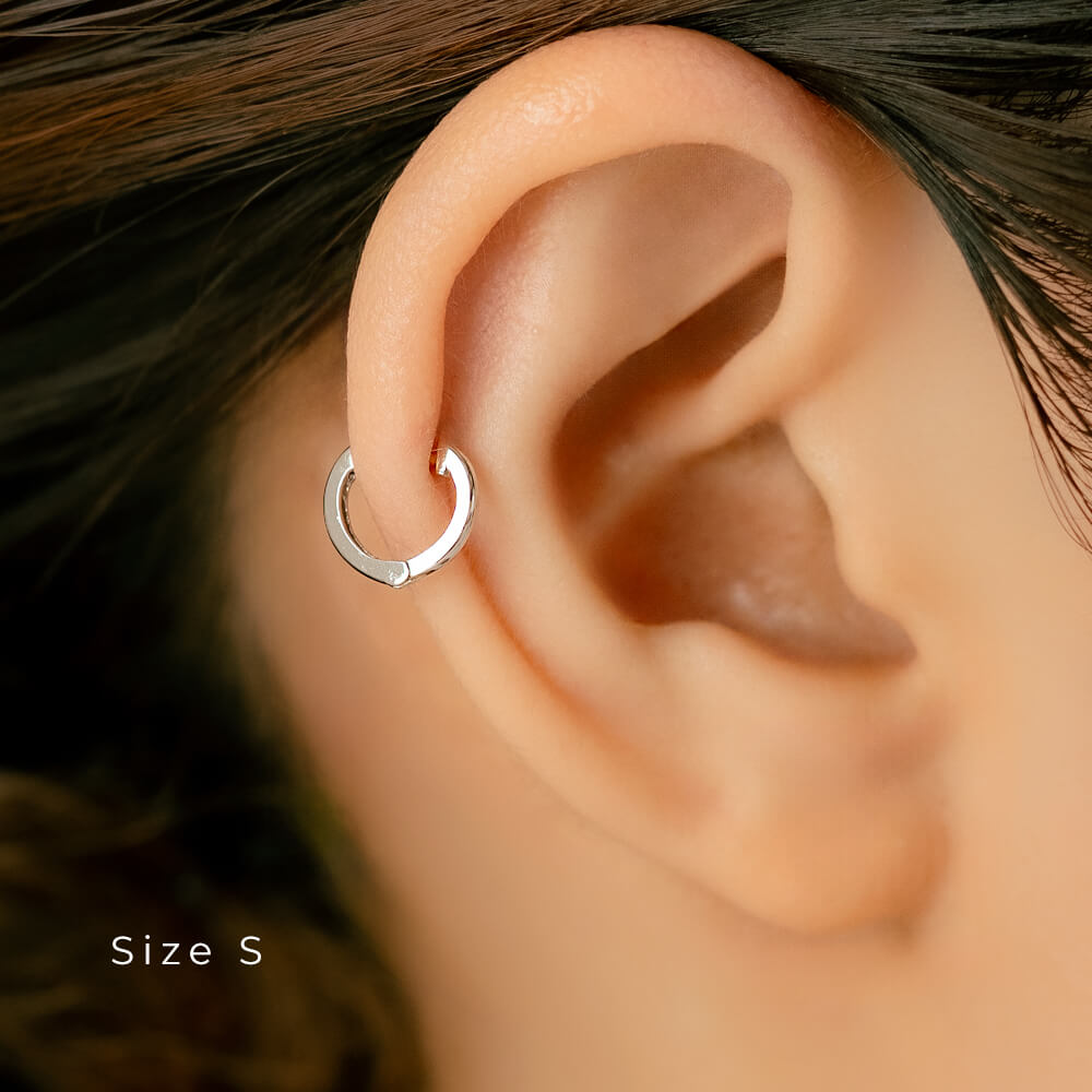 K18 フープピアス │軟骨ピアス│ピコレ – PICOLLET