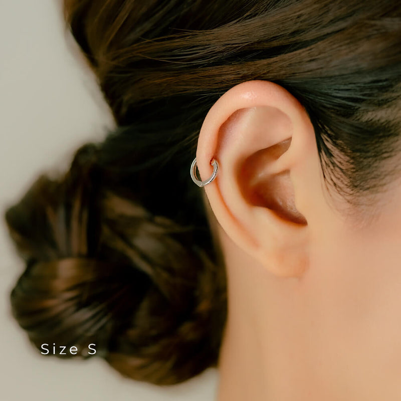 K18 フープピアス │軟骨ピアス│ピコレ – PICOLLET